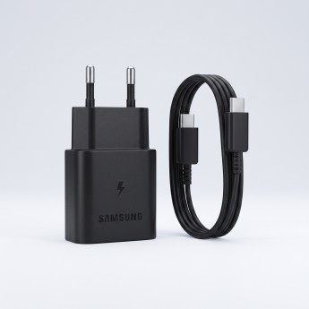 SAMSUNG 15W PD Wall Charger + USB-C to USB-C Cable
