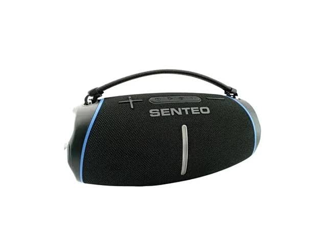 Senteo Studio Tsunami 80W Portable Bluetooth Speaker – Powerful Bass, Dynamic RGB Lighting & Sturdy Carry Strap