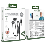 ACEFAST L8 USB-C Wired Earphones: Unleash Pure Sound with Enhanced Durable Silicone Wire